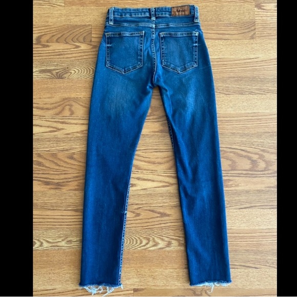 ACNE Jeans Ankle Length Cropped Jeans Size 26 - Picture 2 of 3